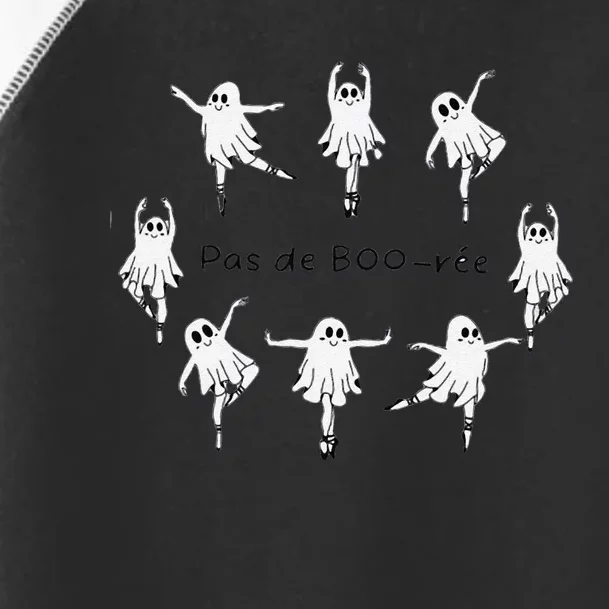 Ghost Pas De BooréE Ballet Dancer Spooky Halloween Toddler Fine Jersey T-Shirt