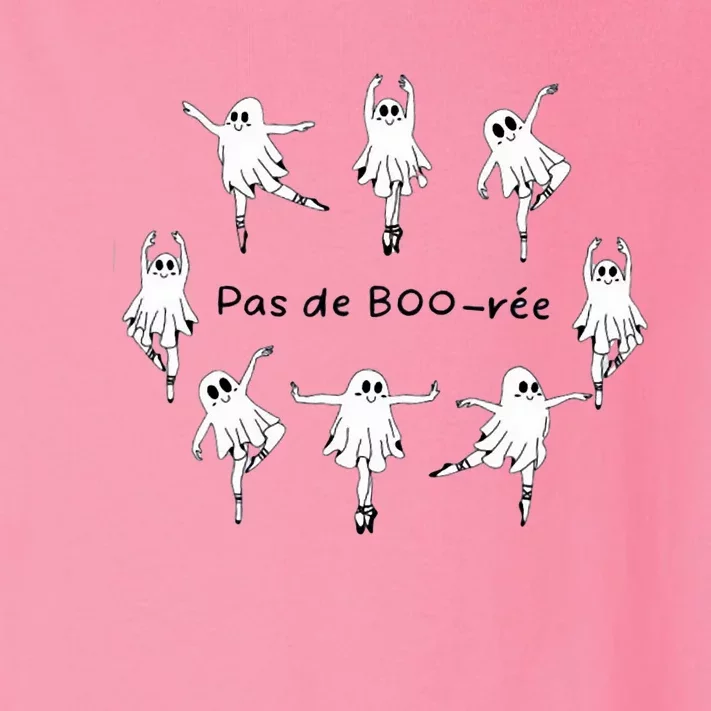 Ghost Pas De Boo RéE Ballet Dancer Spooky Halloween Toddler Long Sleeve Shirt