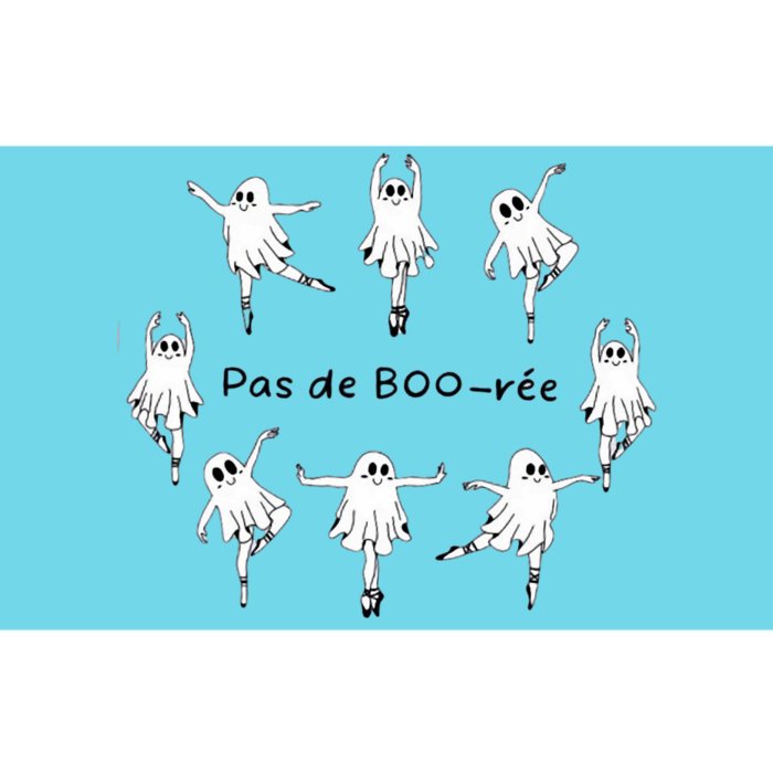 Ghost Pas De Boo RéE Ballet Dancer Spooky Halloween Bumper Sticker