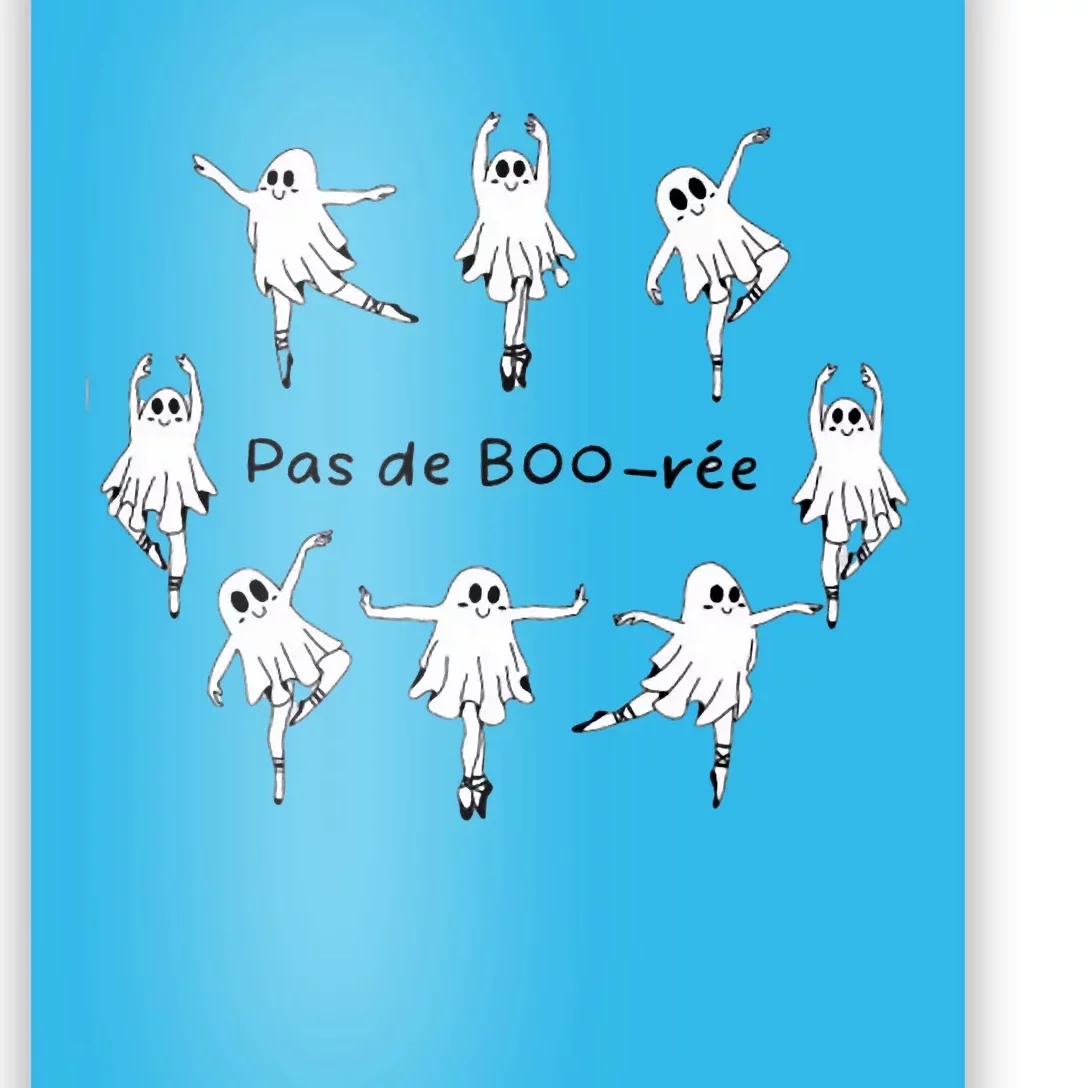 Ghost Pas De Boo RéE Ballet Dancer Spooky Halloween Poster