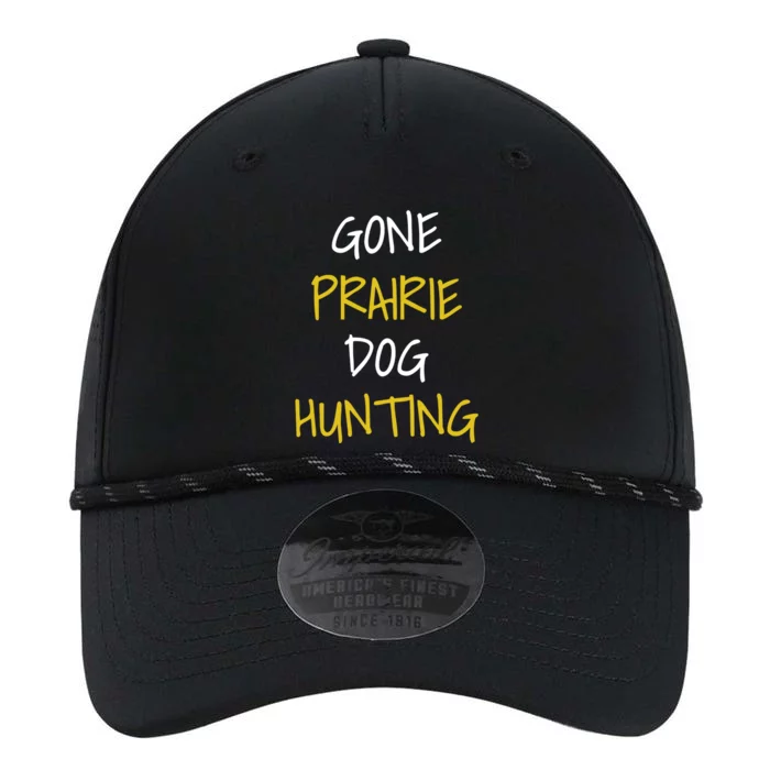 Gone Prairie Dog Hunting Gift Performance The Dyno Cap