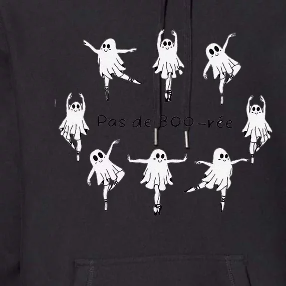 Ghost Pas De BooréE Ballet Dancer Spooky Halloween Gift Premium Hoodie