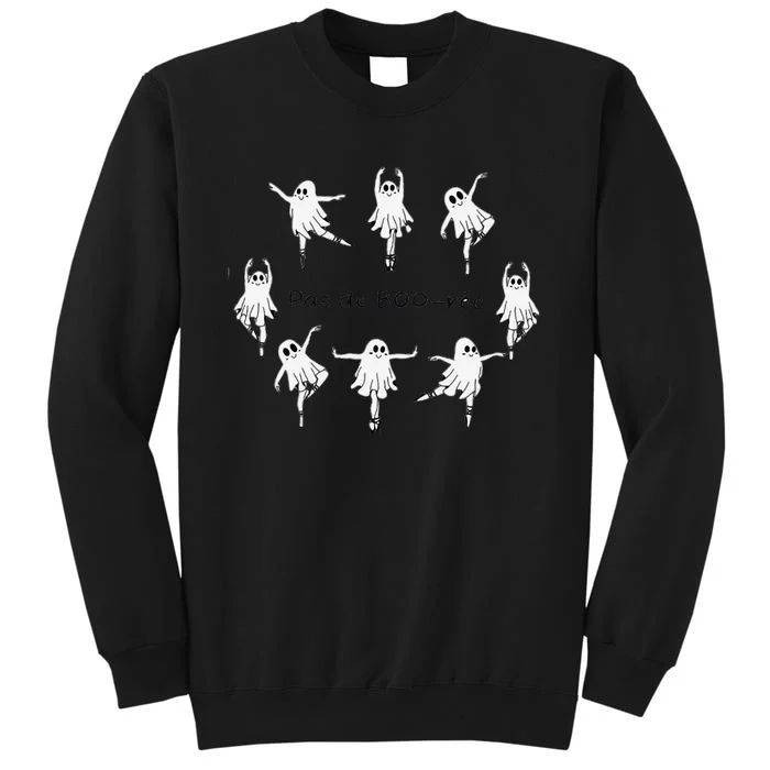 Ghost Pas De BooréE Ballet Dancer Spooky Halloween Gift Tall Sweatshirt