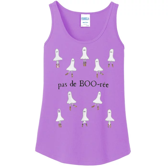 Ghost Pas De BooréE Ballet Dancer Spooky Halloween Ladies Essential Tank