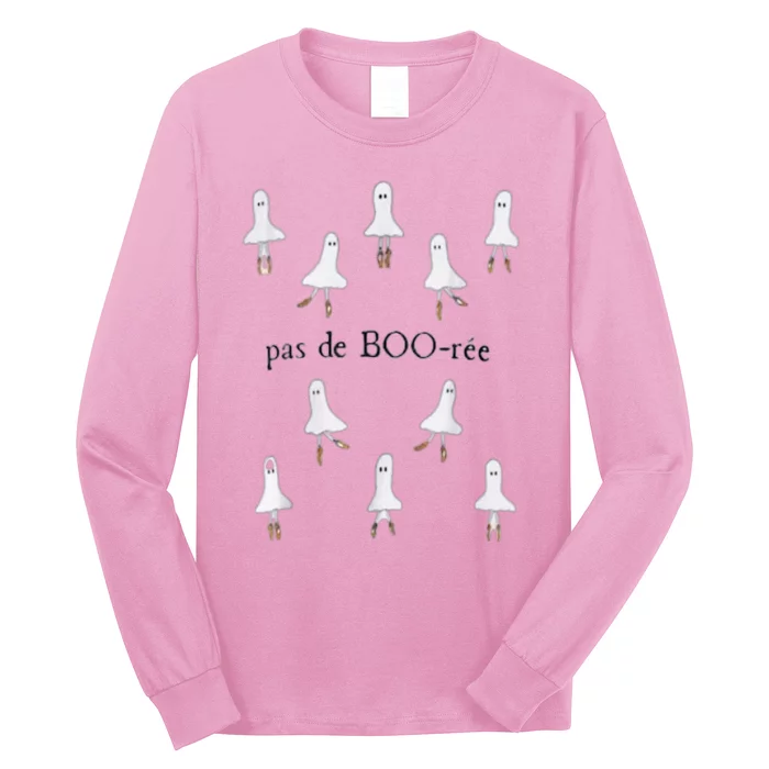 Ghost Pas De BooréE Ballet Dancer Spooky Halloween Long Sleeve Shirt