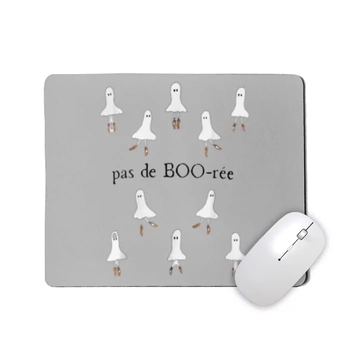 Ghost Pas De BooréE Ballet Dancer Spooky Halloween Mousepad