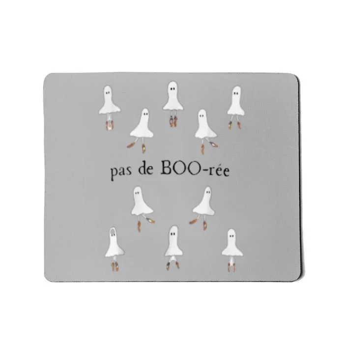 Ghost Pas De BooréE Ballet Dancer Spooky Halloween Mousepad