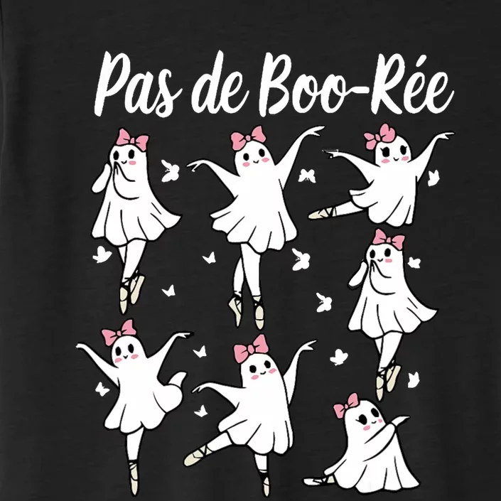 Ghost Pas De Boo RéE Ballet Dancer Spooky Halloween ChromaSoft Performance T-Shirt