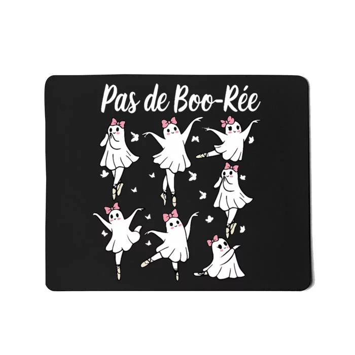 Ghost Pas De Boo RéE Ballet Dancer Spooky Halloween Mousepad