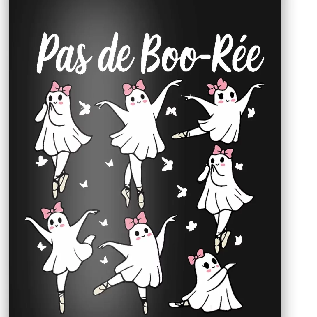 Ghost Pas De Boo RéE Ballet Dancer Spooky Halloween Poster