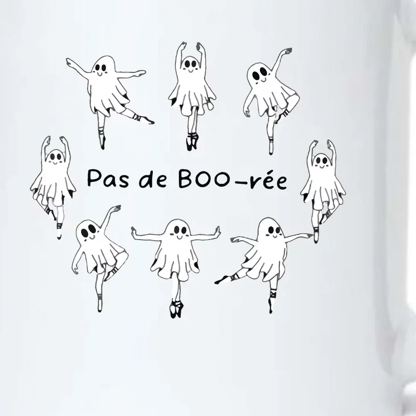 Ghost Pas De BooréE Ballet Dancer Spooky Halloween Black Color Changing Mug