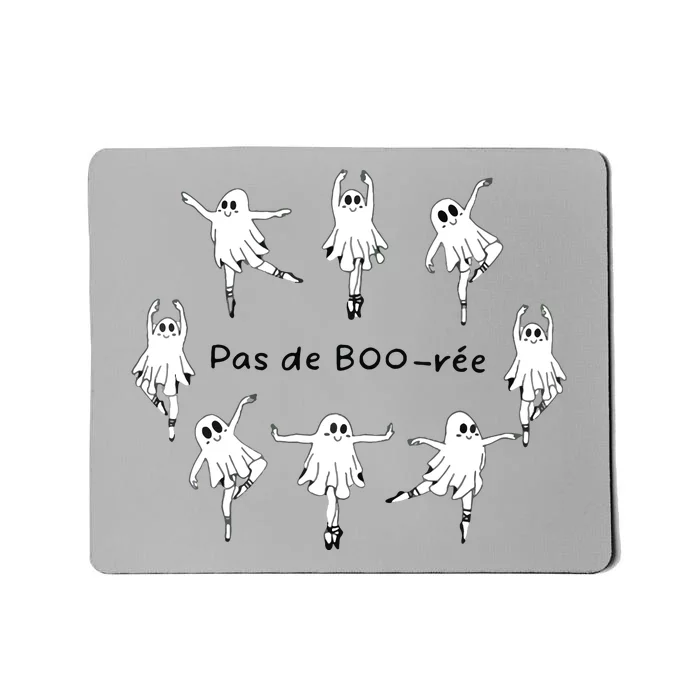 Ghost Pas De BooréE Ballet Dancer Spooky Halloween Mousepad