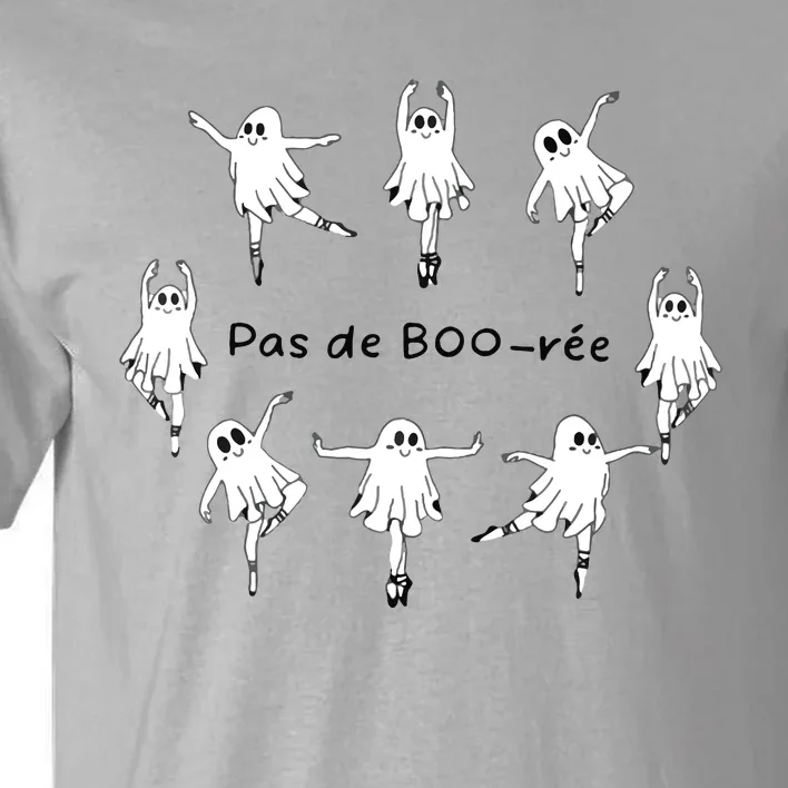 Ghost Pas De BooréE Ballet Dancer Spooky Halloween Tall T-Shirt