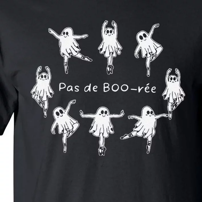 Ghost Pas De BooréE Ballet Dancer Spooky Halloween Tall T-Shirt