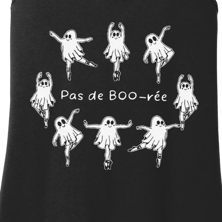 Ghost Pas De BooréE Ballet Dancer Spooky Halloween Ladies Essential Tank