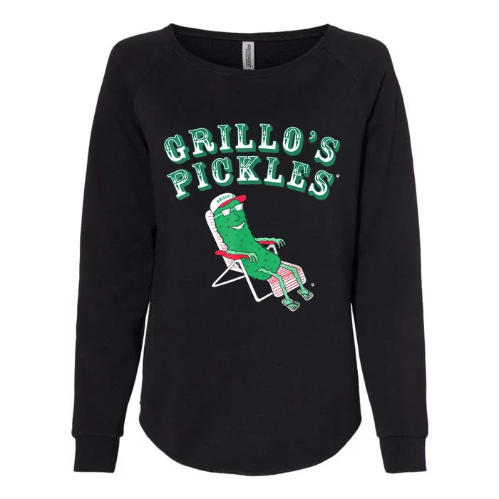 Grillos Pickles Funny Cucumber Gift Womens California Wash Sweatshirt