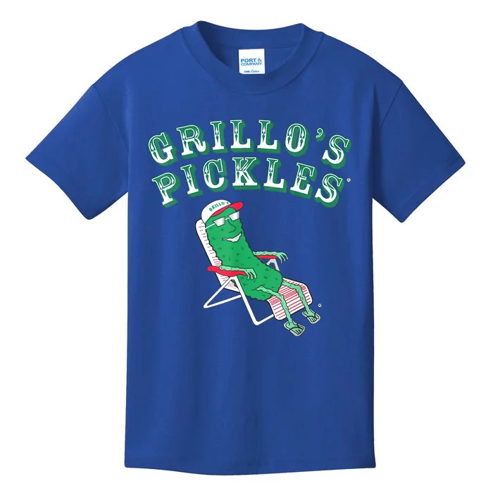 Grillos Pickles Funny Cucumber Gift Kids T-Shirt