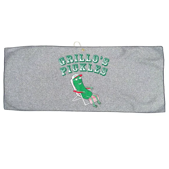 Grillos Pickles Funny Cucumber Gift Large Microfiber Waffle Golf Towel