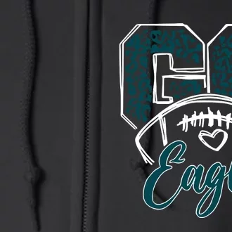 Go Philadelphia Football Philly Football Fan Trending Gift Idea Full Zip Hoodie