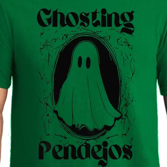 Ghosting Pendejos Funny Mexican Ghost Halloween Pajama Set