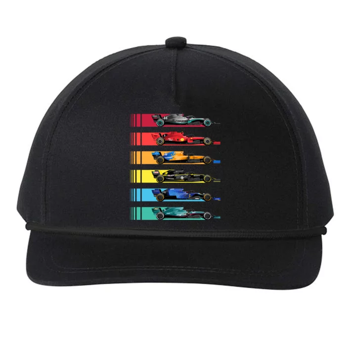 Grand Prix F1 Race Snapback Five-Panel Rope Hat