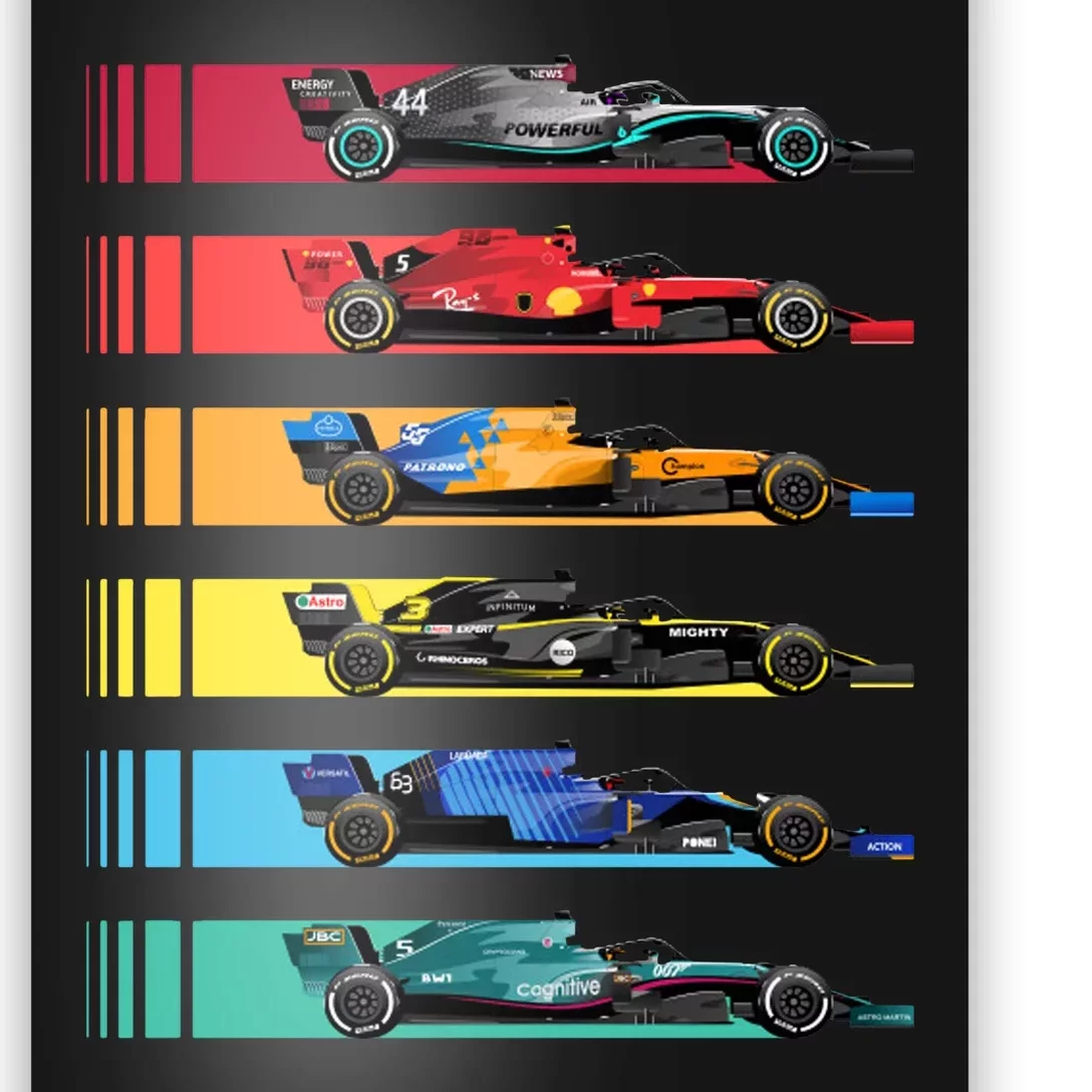 Grand Prix F1 Race Poster