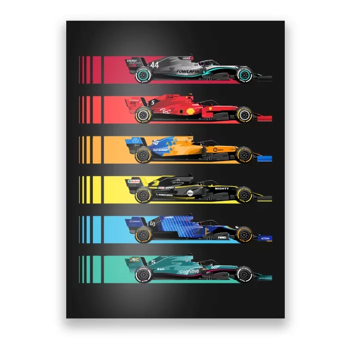 Grand Prix F1 Race Poster