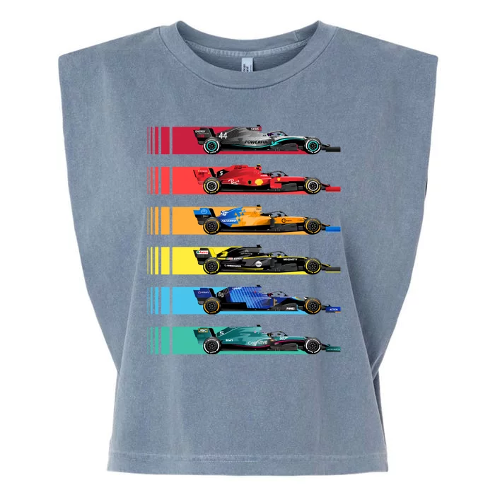 Grand Prix F1 Race Garment-Dyed Women's Muscle Tee