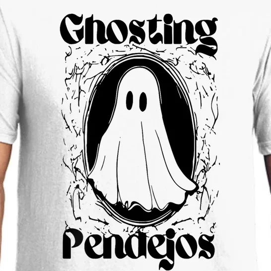 Ghosting Pendejos Funny Mexican Ghost Halloween Pajama Set