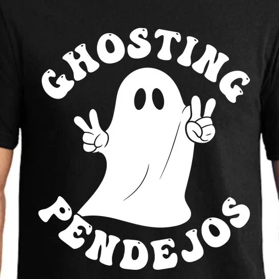 Ghosting Pendejos Funny Mexican Ghost Halloween Meme Pajama Set