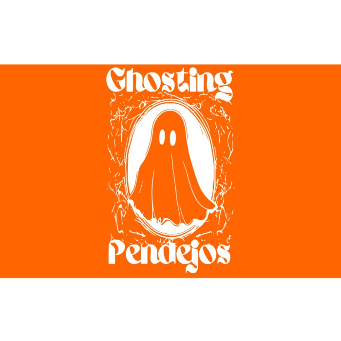 Ghosting Pendejos Funny Mexican Ghost Halloween Meme Bumper Sticker