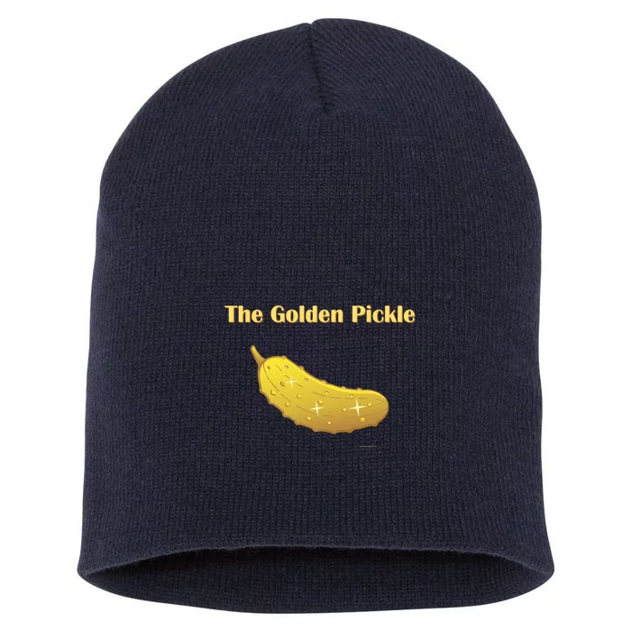 Golden Pickle, Fun Pickleball Shirt Short Acrylic Beanie