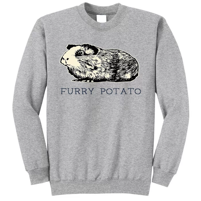 Guinea Pig Furry Potato Vintage Guinea Pig Tall Sweatshirt