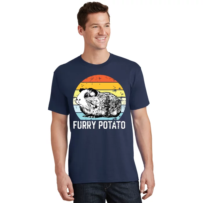 Guinea Pig Furry Potato Vintage Guinea Pig T-Shirt