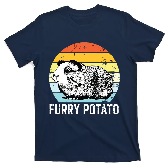 Guinea Pig Furry Potato Vintage Guinea Pig T-Shirt