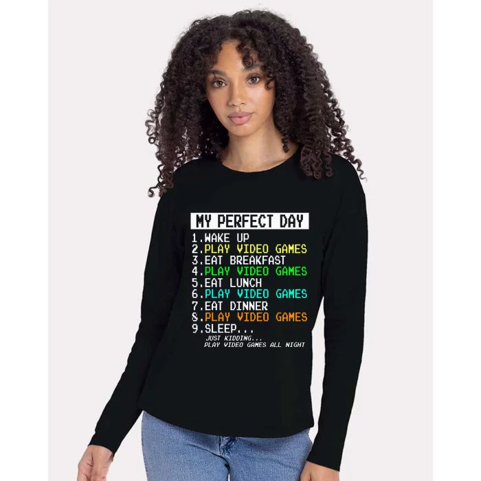 Gaming Presents for Gamers Womens Cotton Relaxed Long Sleeve T-Shirt