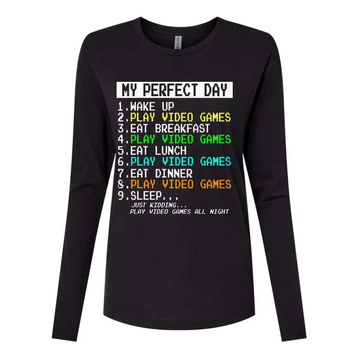 Gaming Presents for Gamers Womens Cotton Relaxed Long Sleeve T-Shirt