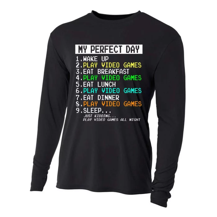 Gaming Presents for Gamers Cooling Performance Long Sleeve Crew