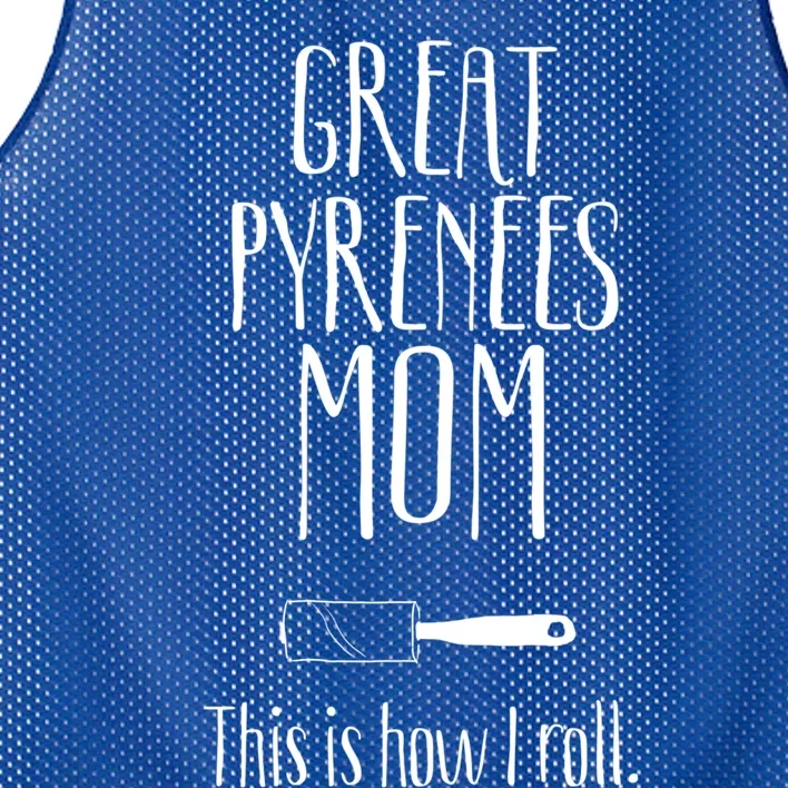 Great Pyrenees Funny Gift Great Pyrenees Mom Great Gift Mesh Reversible Basketball Jersey Tank