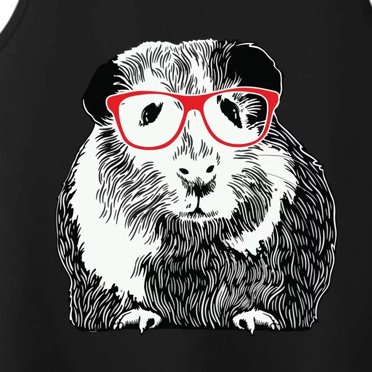 Guinea Pig Funny Guinea Pig Tee Cute Guinea Pig Performance Tank