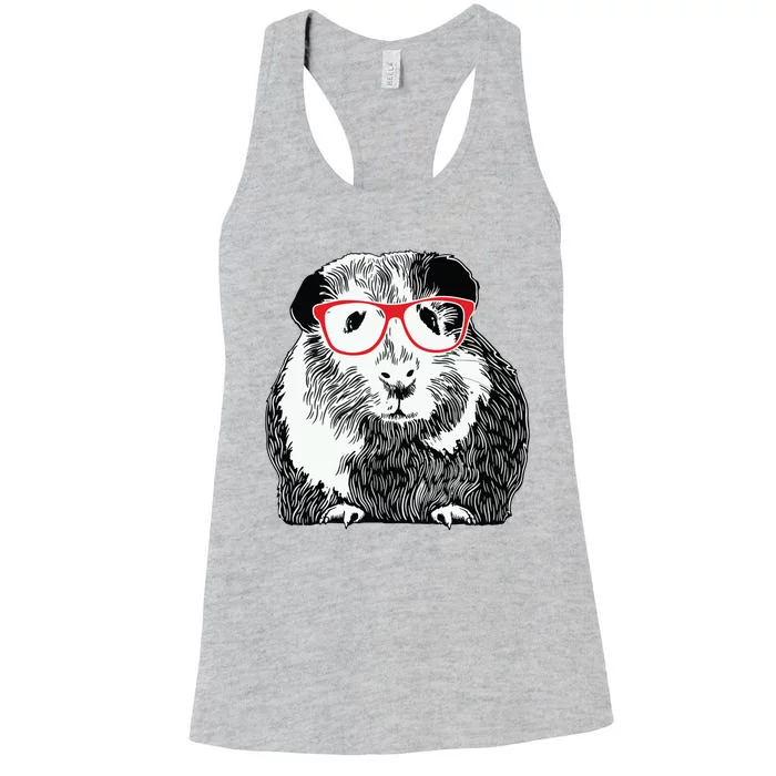 Guinea Pig Funny Guinea Pig Tee Cute Guinea Pig Women's Racerback Tank