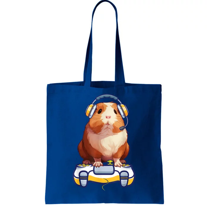 Guinea Pig Funny Video Gamer Lover Tote Bag