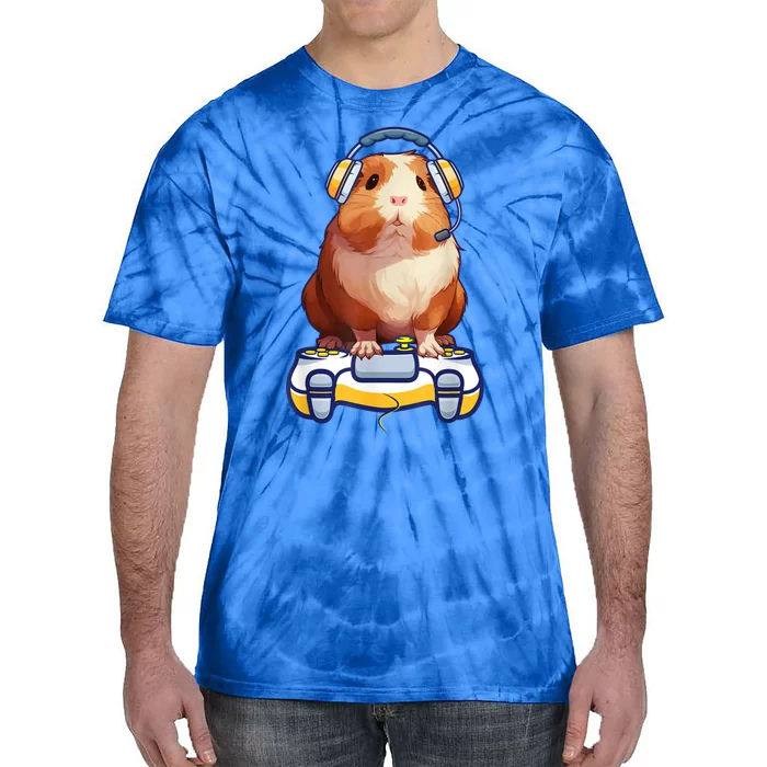 Guinea Pig Funny Video Gamer Lover Tie-Dye T-Shirt