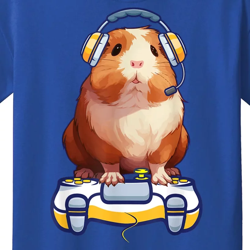 Guinea Pig Funny Video Gamer Lover Kids T-Shirt