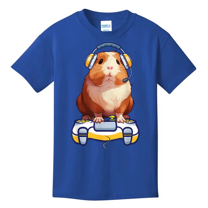 Guinea Pig Funny Video Gamer Lover Kids T-Shirt