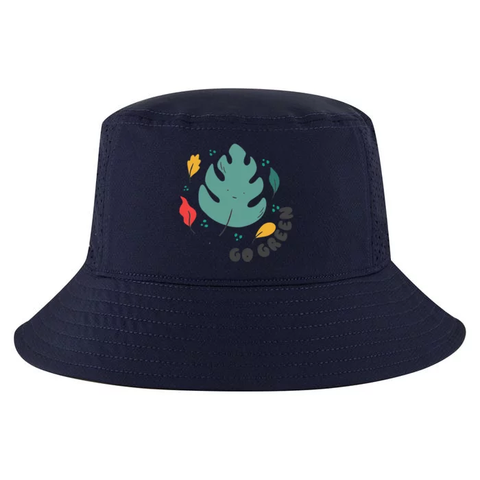 Green Plastic Free Save Earth Gift Cool Comfort Performance Bucket Hat