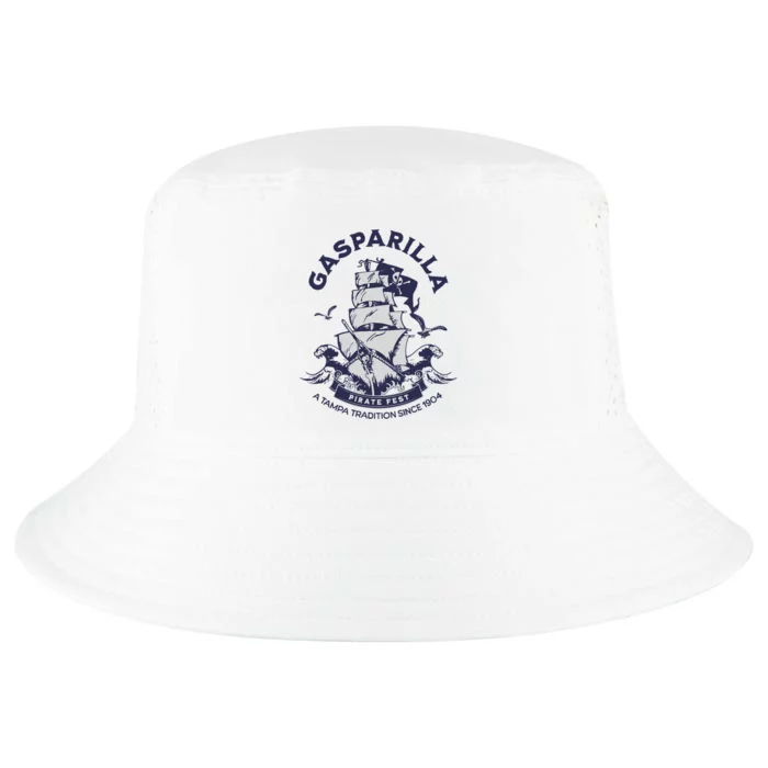 Gasparilla Pirate Fest Souvenir Pirate Ship Tampa Florida Cool Comfort Performance Bucket Hat