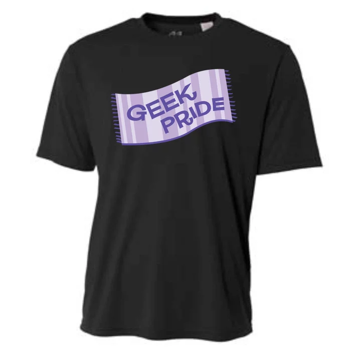 Geek Pride Funny Nerd Lilac Design For Towel Day Gift Cooling Performance Crew T-Shirt