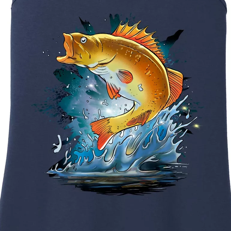 Golden Perch Fish Sea Ladies Essential Tank