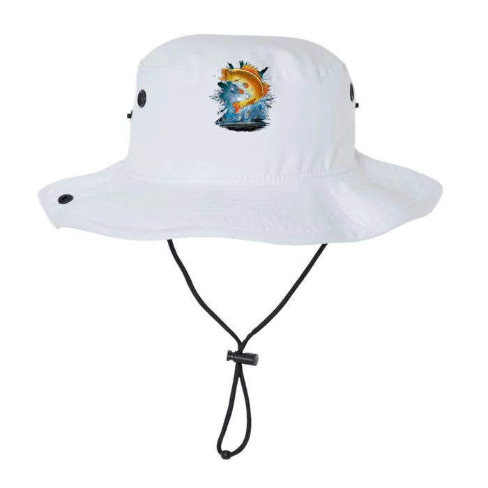 Golden Perch Fish Sea Legacy Cool Fit Booney Bucket Hat